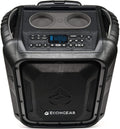 Rugged Waterproof Floating Portable Bluetooth Wireless 100 Watt Speaker and PA System (Gray) R913