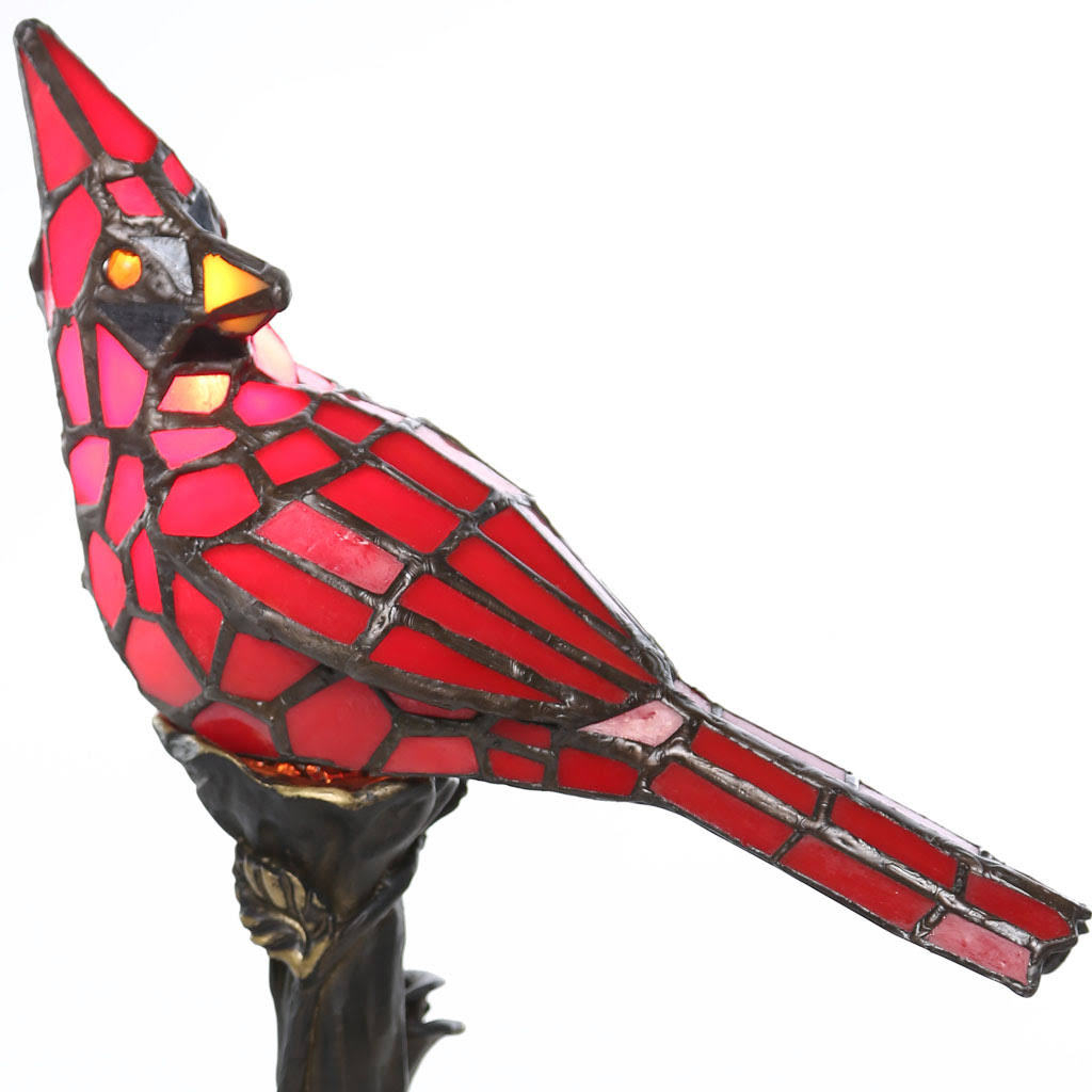 13.5x22 Tall Stained Glass Accent Lamp H95518