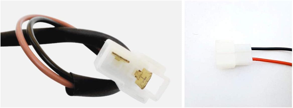 12V 30W Electric UTV Universal Windshield Wiper Motor with 90 Degree Wiper Action ON/Off Switch Pack of 2 C348