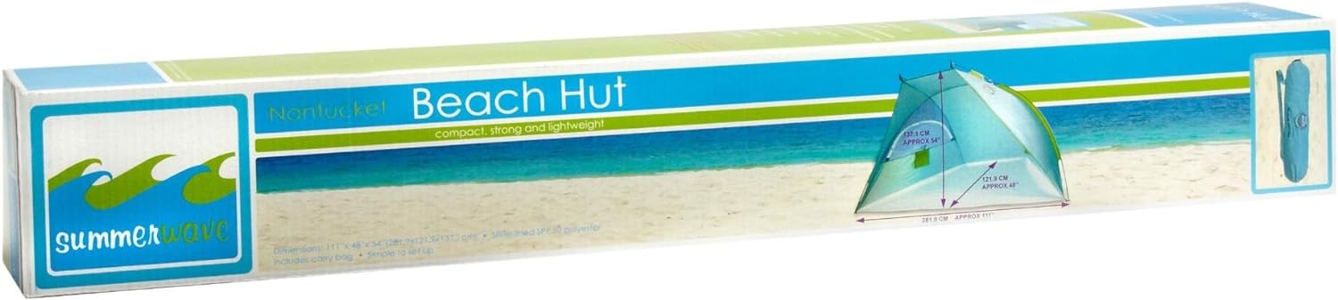 SPF 50 Beach Tent Cabana with Carry Bag W42621