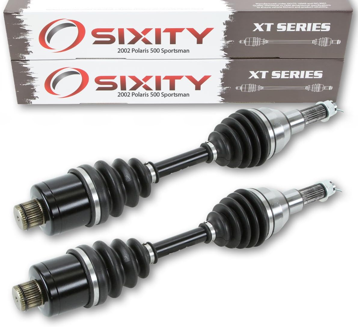 Rear Left Right Axles XT Pair Complete Side K58382