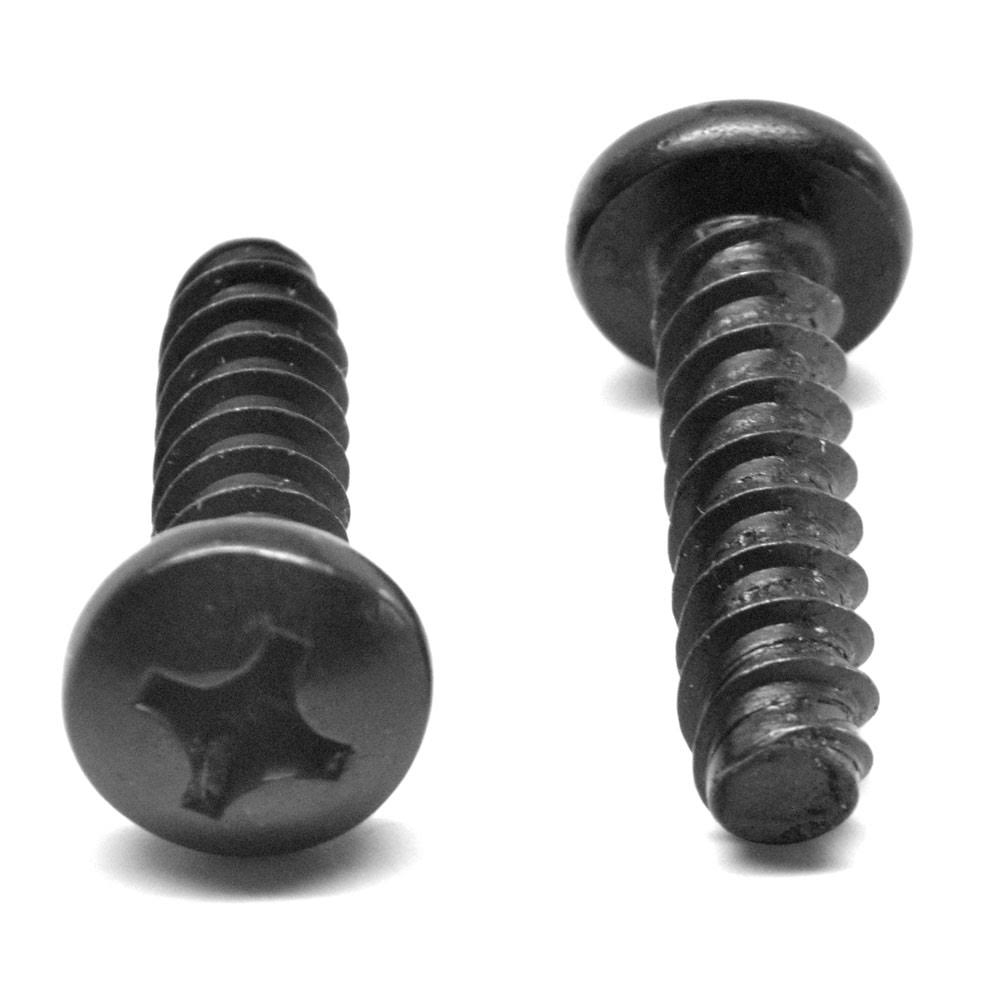 Black Oxide Phillips Pan Head Sheet Metal Screw Y722186
