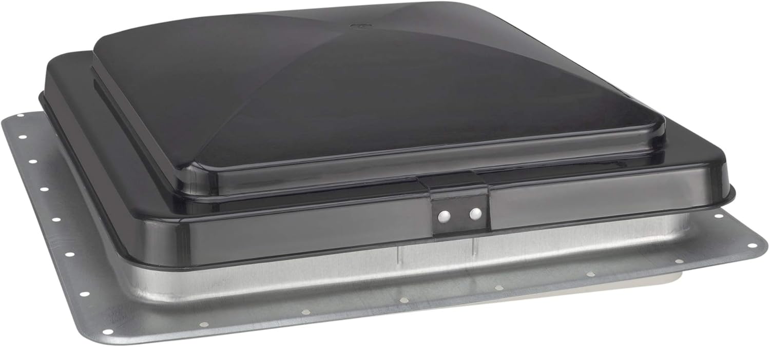 14 RV Camper Trailer Universal Smoke Color Cargo Roof Vent F388368