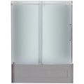 Single Sliding Frameless Tub Door L9472