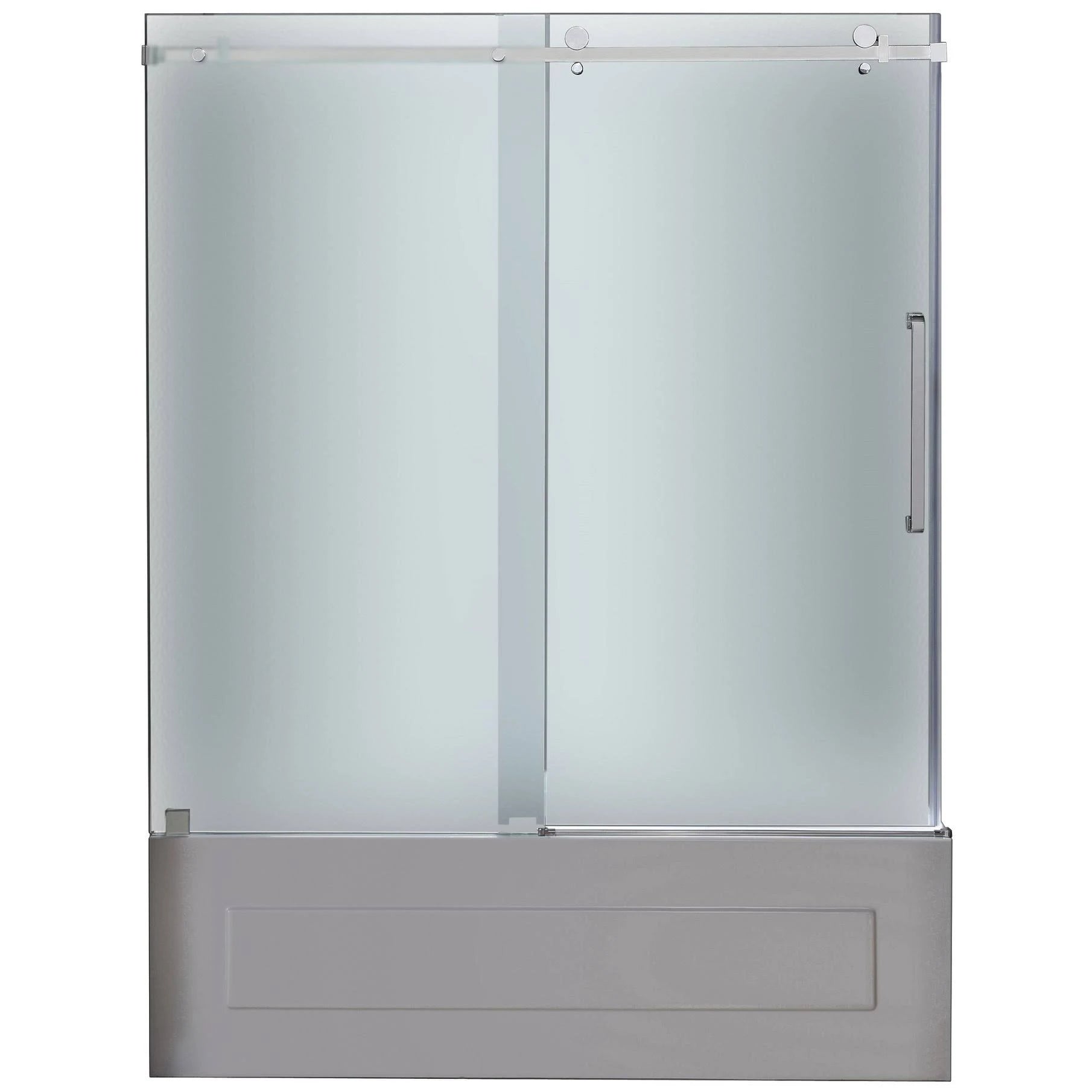 Single Sliding Frameless Tub Door L9472