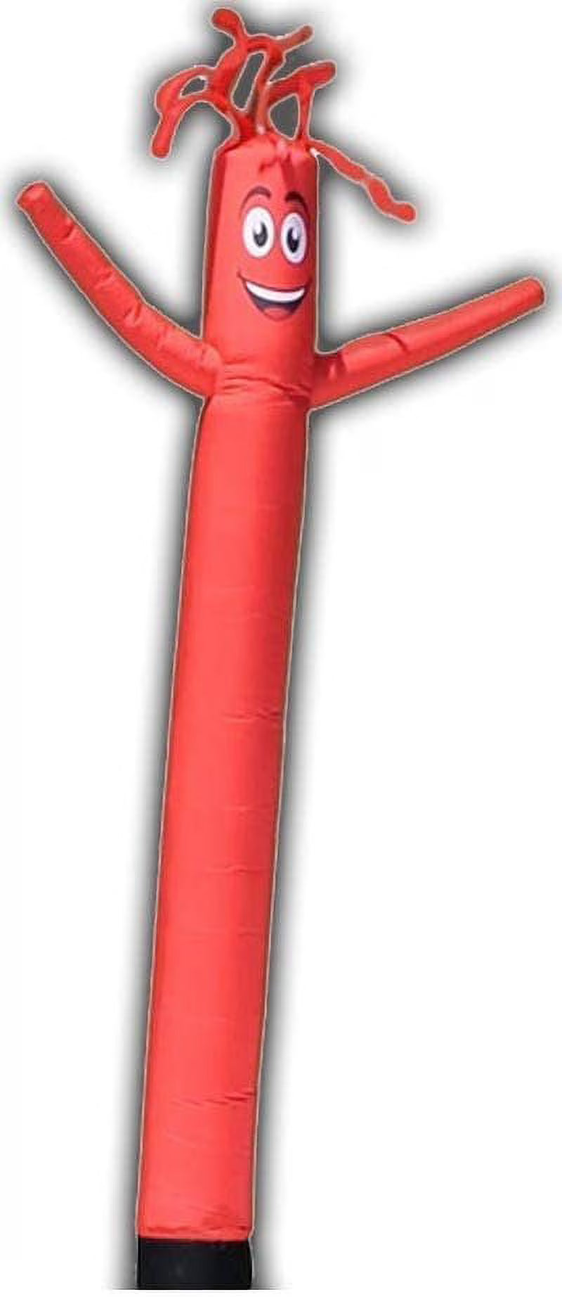 6ft Solid Red Inflatable Tube Man T9897