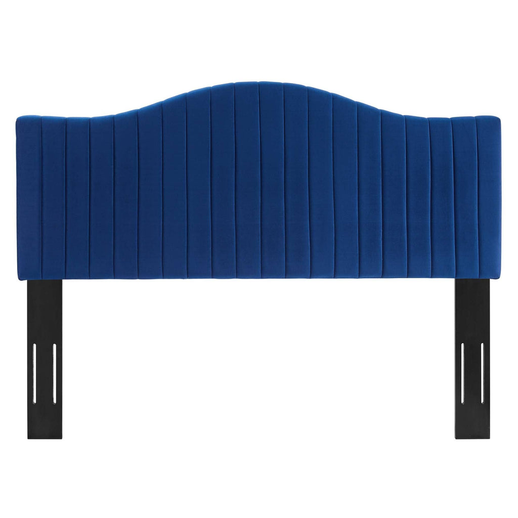 Charcoal Performance Velvet King/California King Headboard M129121