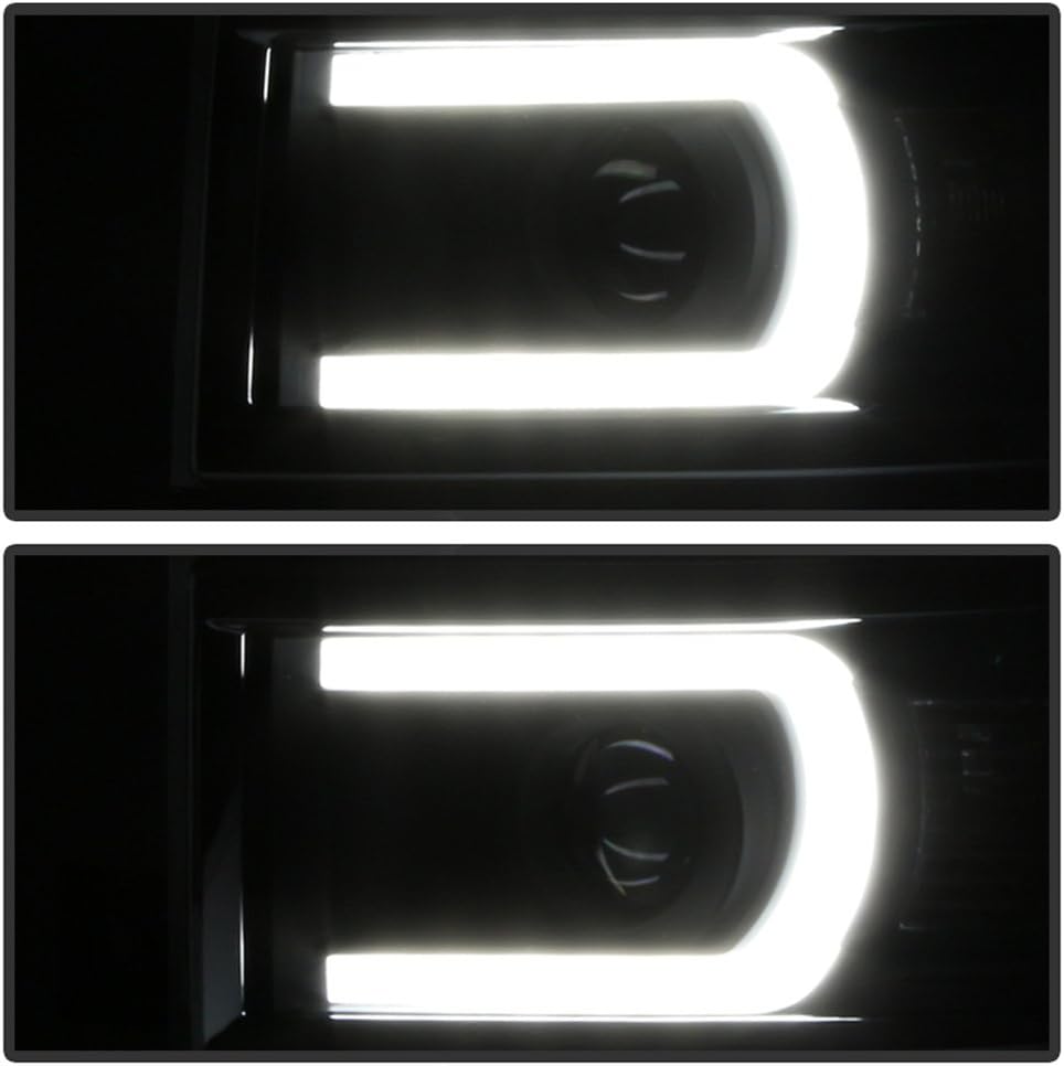 Projector Headlights with LED DRL D589