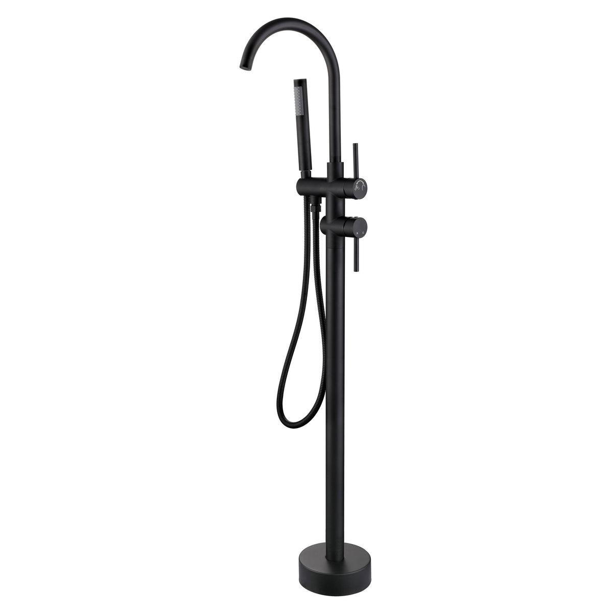 Bronze Floor Mounted Tub Filler Y72335