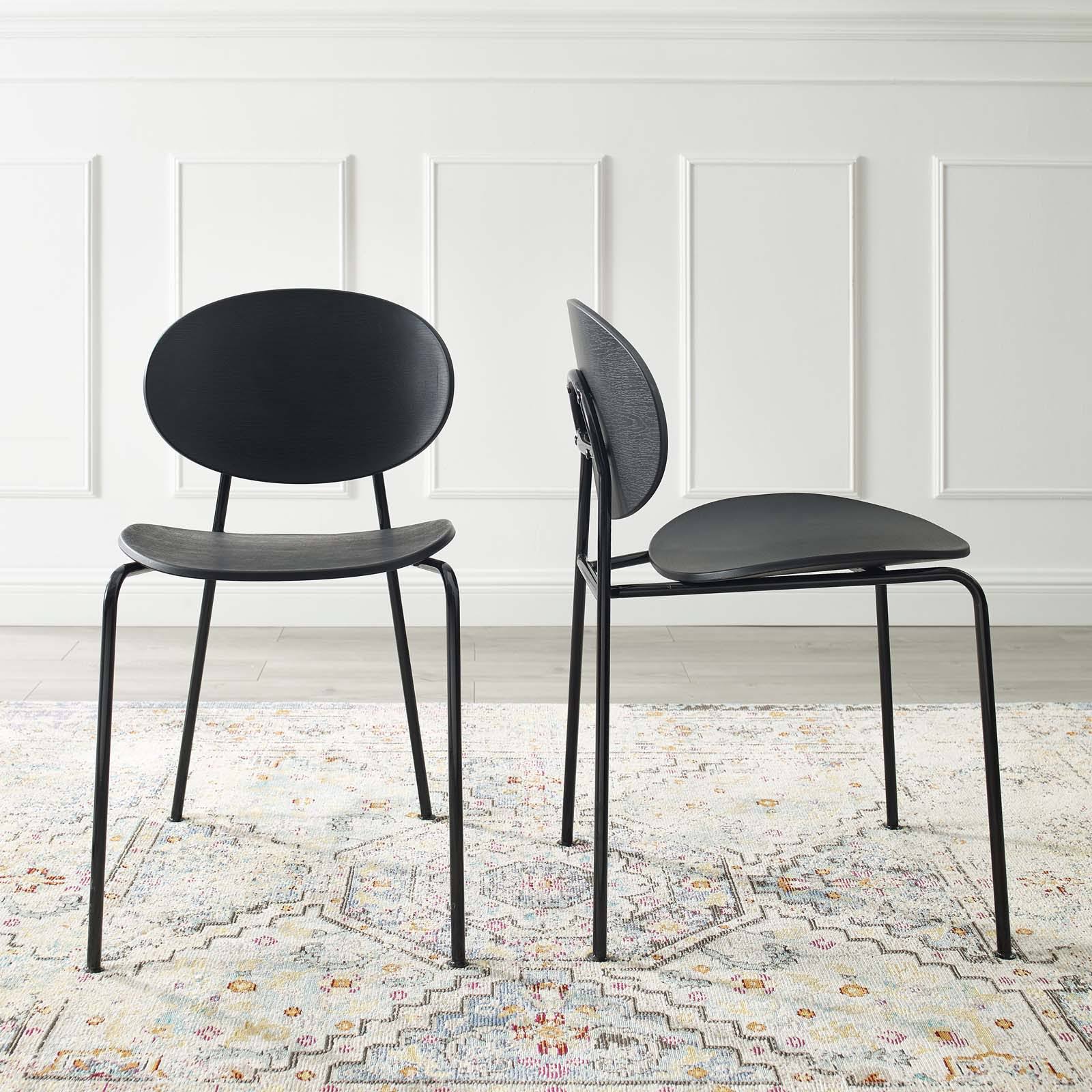 Pink Dining Side Chair Set of 2 W4415