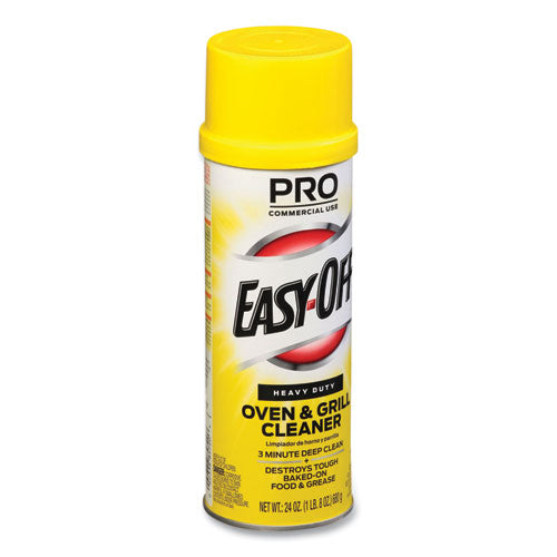 Unscented 24 Oz Aerosol Oven And Grill Cleaner, Bundle of 10 K3315