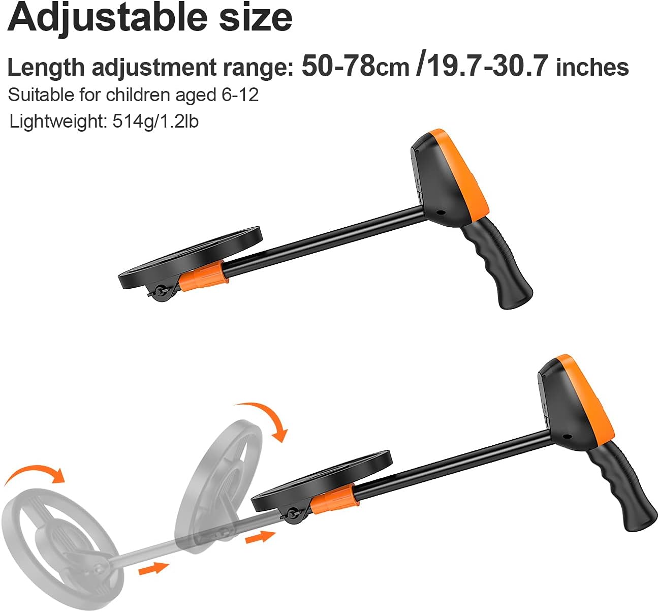Metal Detector with Waterproof Search Coil, Pack of 2 G74073