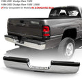 Chrome Steel Rear Step Pad Bumper Assembly S785