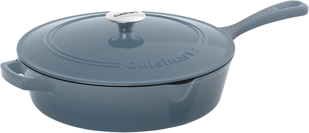 Enameled Cast Iron 12-Inch Chicken Fryer with Cover Y135