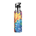 Sunflowers Blue Stainless Steel Insulated Water Bottle K557045