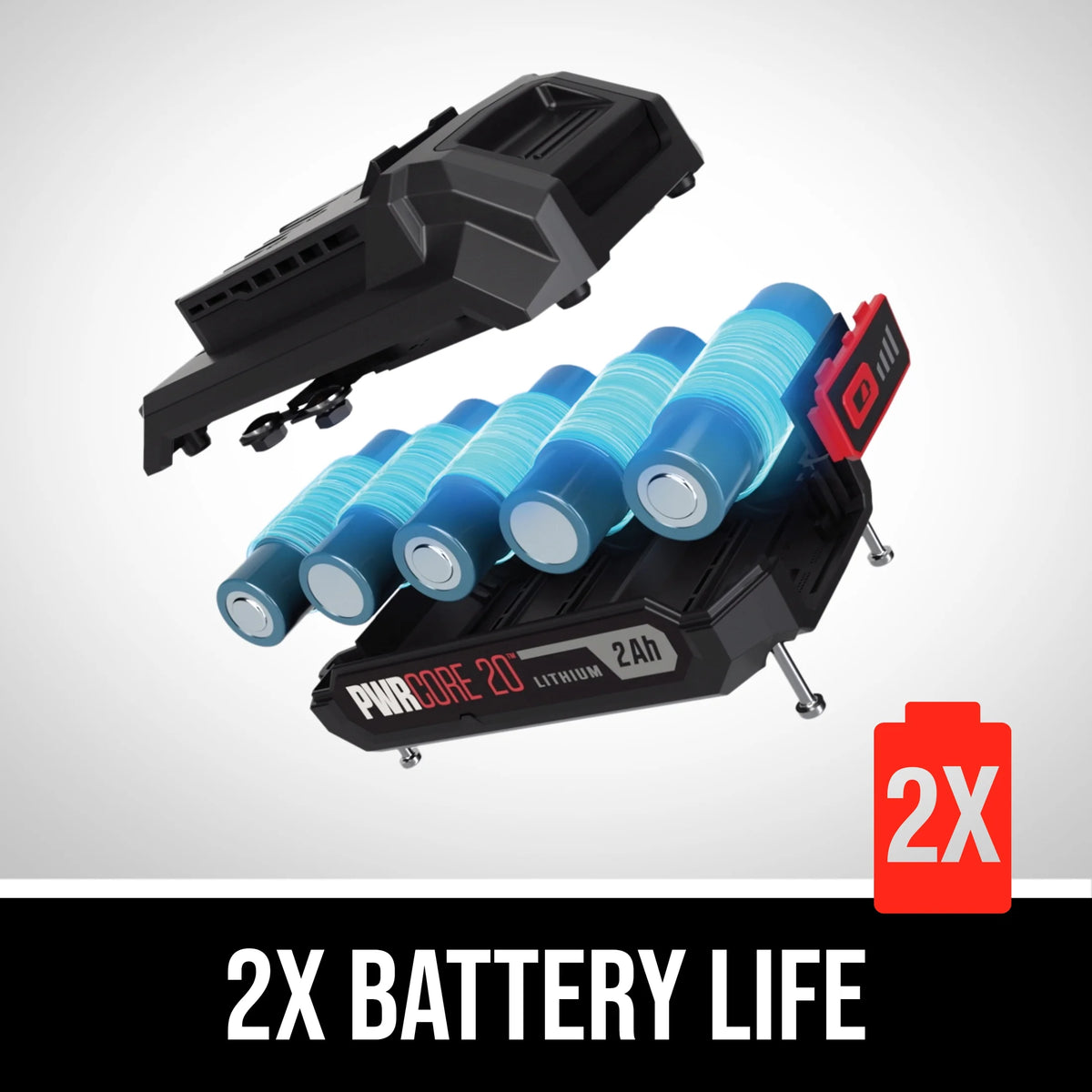 20V Cordless 1/4'' Hex Impact Driver Kit with 2.0Ah Battery & Charger J546