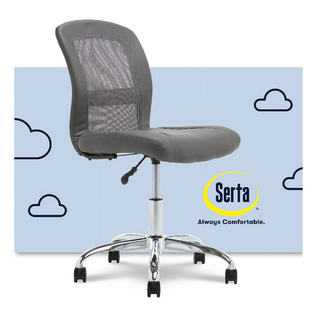 2-Piece Set with Standing Desk and Armless Task Chair M5079