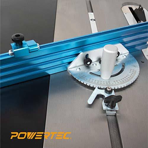 24” x 3” Multi-track Fence with 27 Angle Stops Miter Gauge System J33849