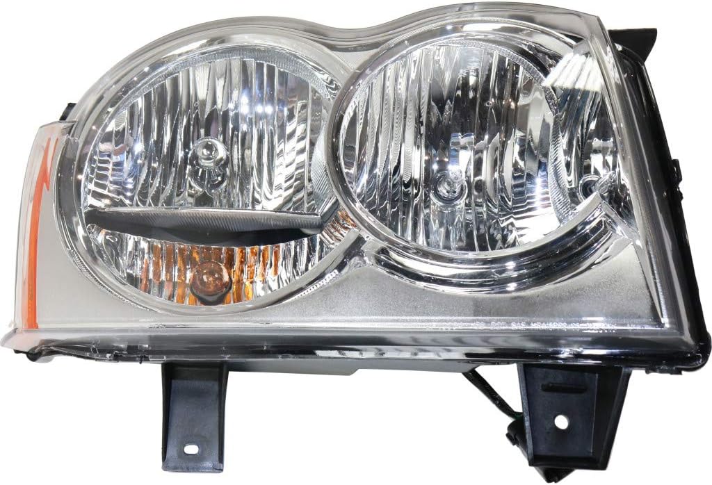 Headlight Assembly Pair for Jeep Grand Cherokee 2005 2006 2007 Y4293
