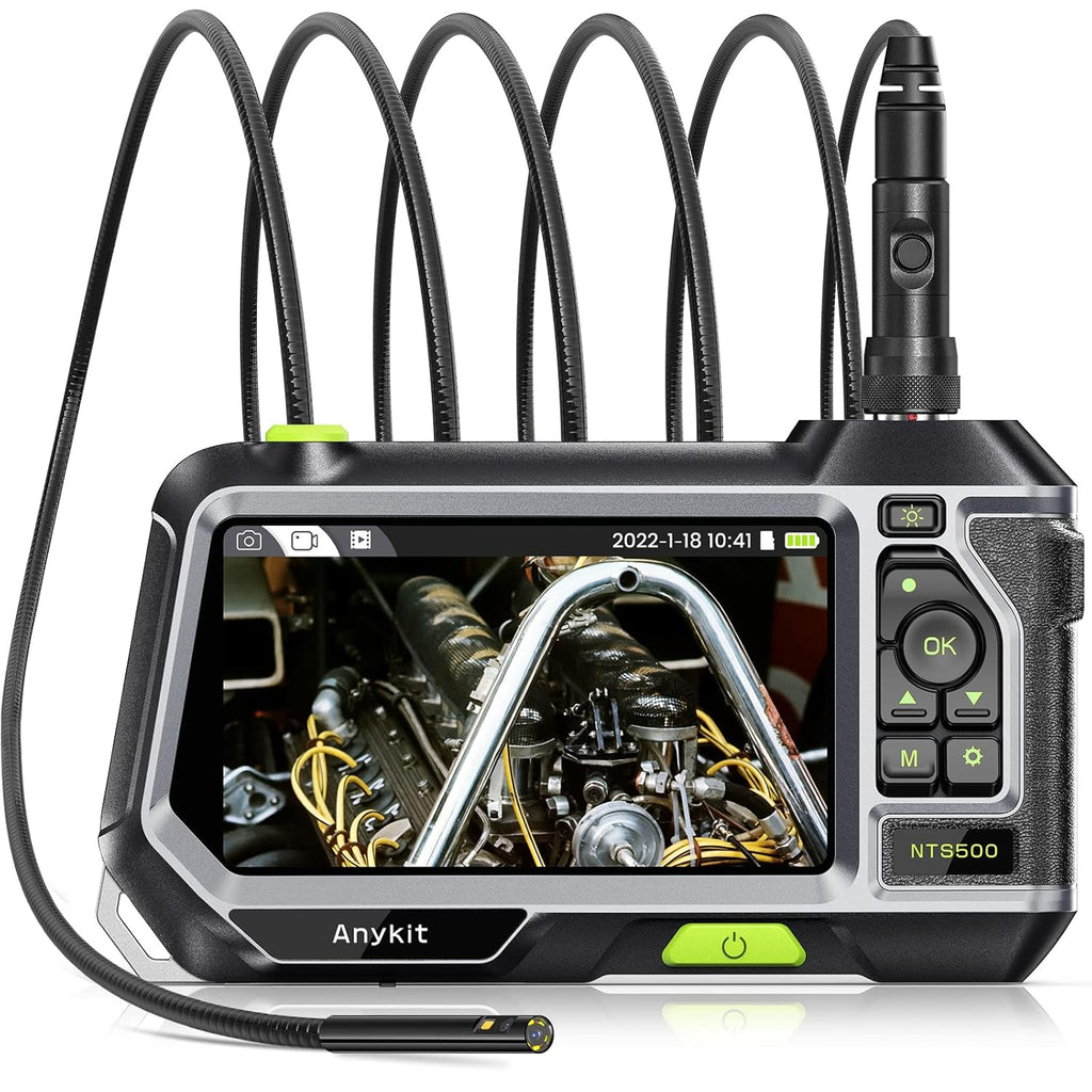 5.5mm 1080P HD Dual Lens Borescope Inspection Camera with Lights P52968