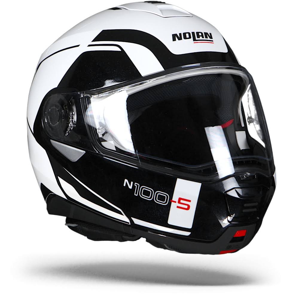 Metal White Motorcycle Helmet M9934