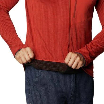 Desert Red 3/4 Zip N4304