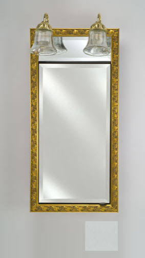 Recessed Single Door Cabinet with Traditional Lights P86168