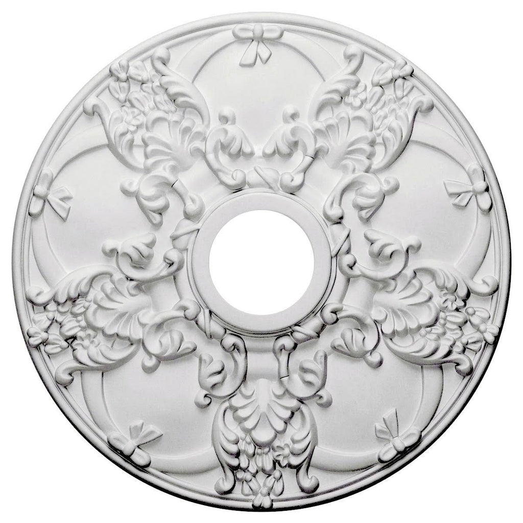 18x22OD x 3 1/2x22ID x 1 3/8x22P Hand-Painted Stone Hearth Crackle Ceiling Medallion P538