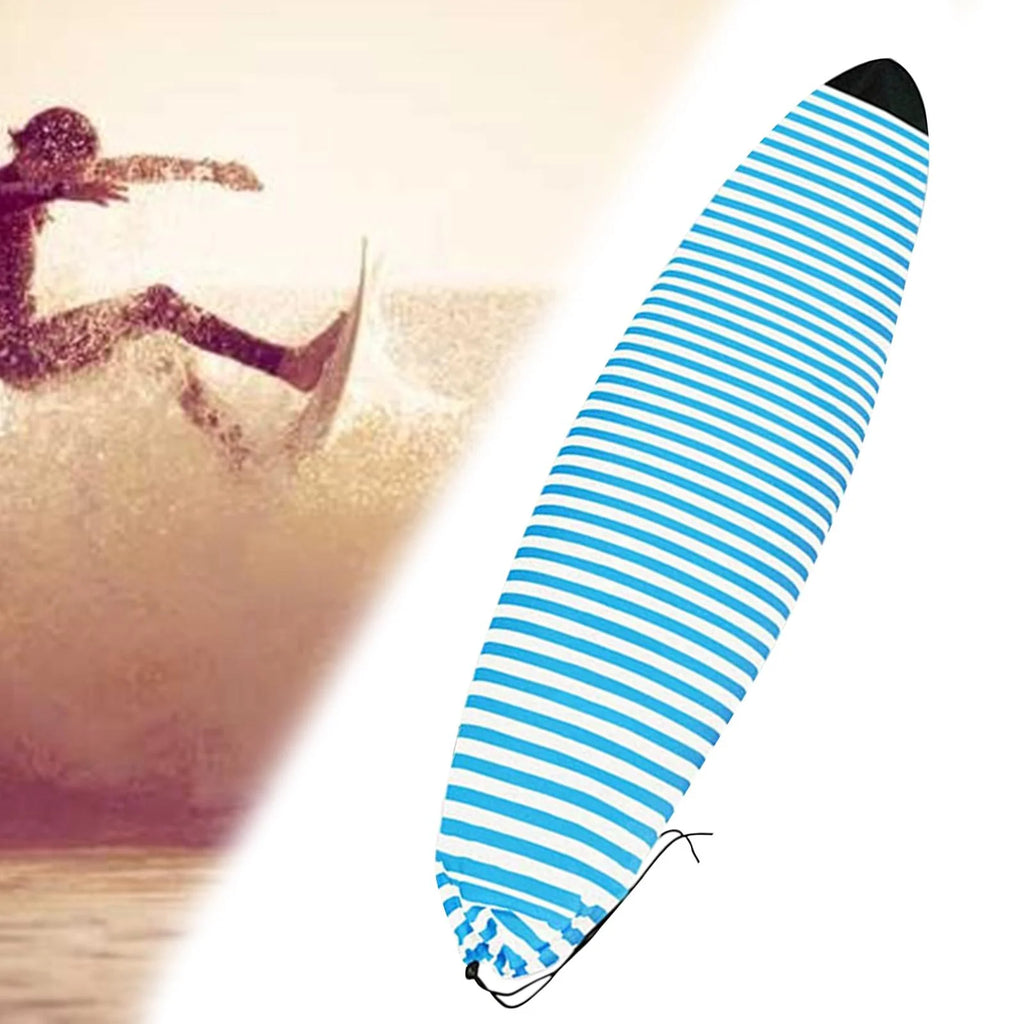 Blue 230cmx50cm Surfboard Sock Cover O88465