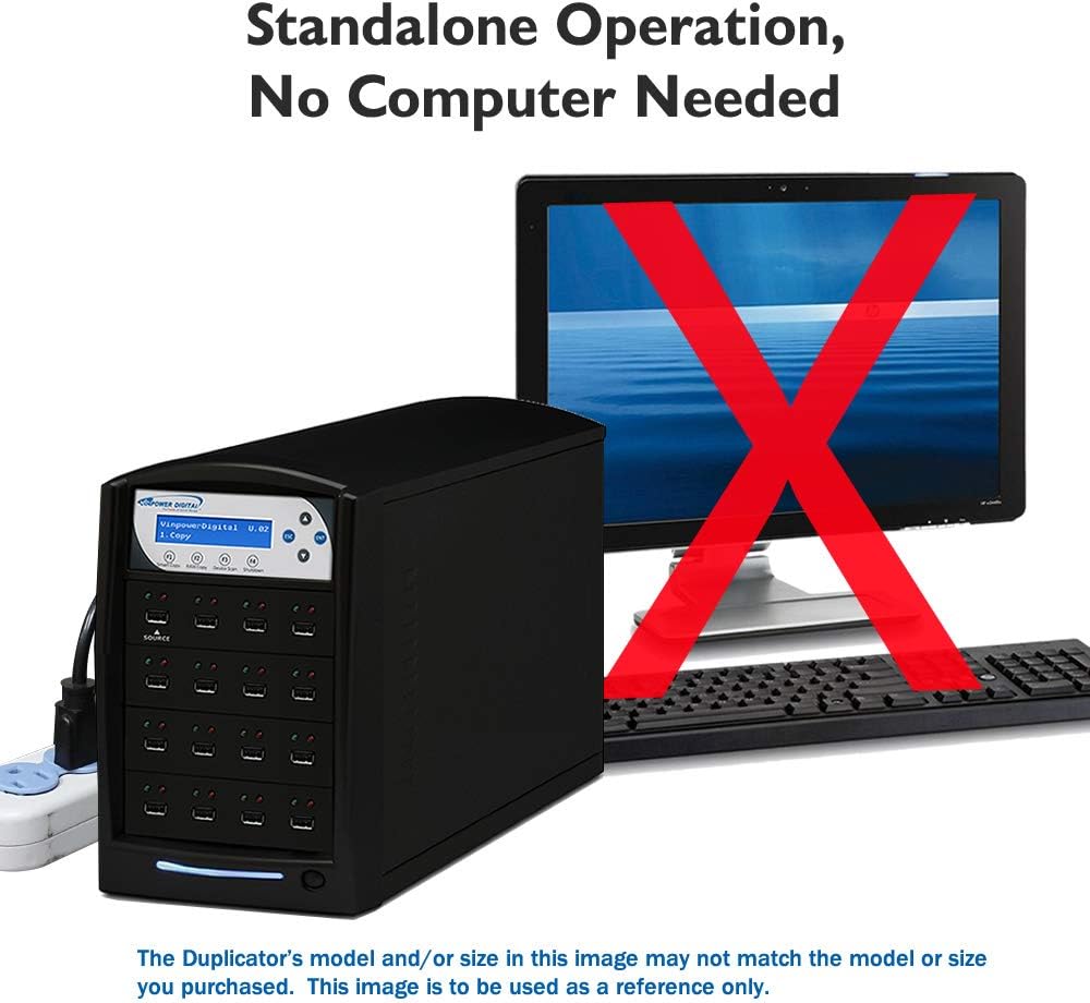 USB Flash Drive Duplicator with 7 Targets C485