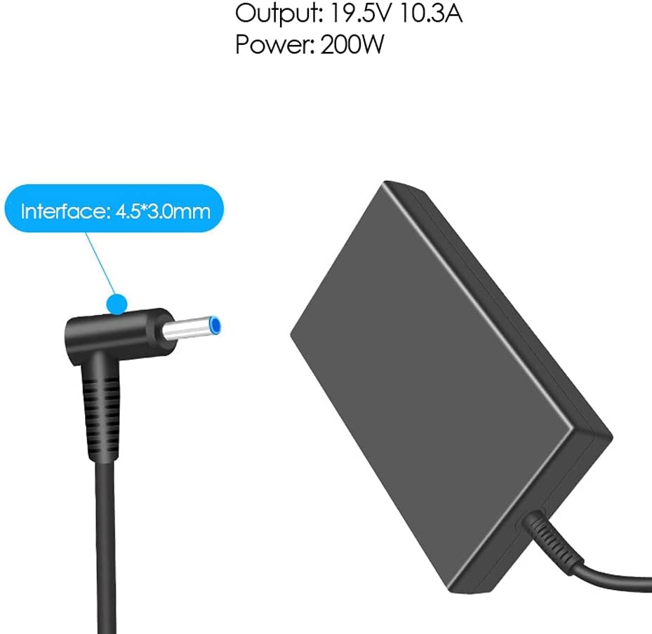 200W AC Adapter Laptop Charger Power Supply Pack of 2 P363
