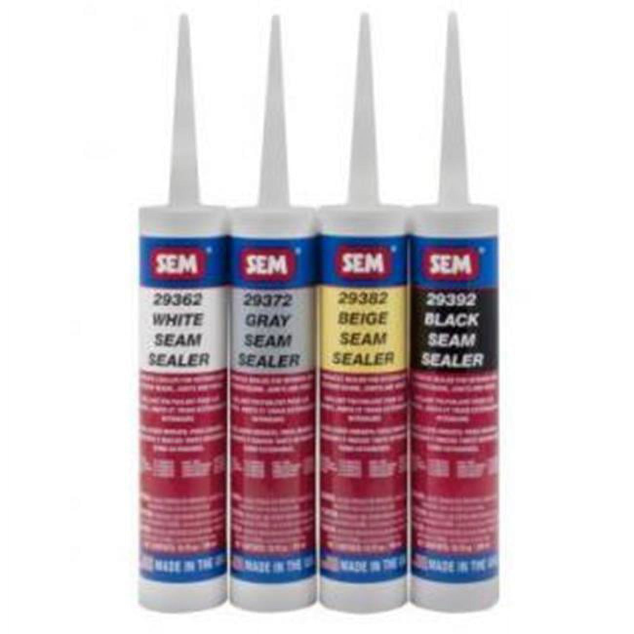 Black Seam Sealer with Plastic Tip O13292