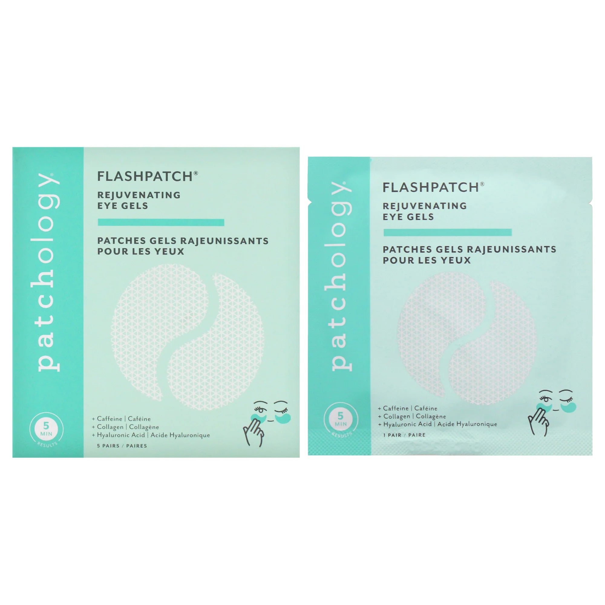 Rejuvenating Eye Gels, 5 Pair Patches C2594