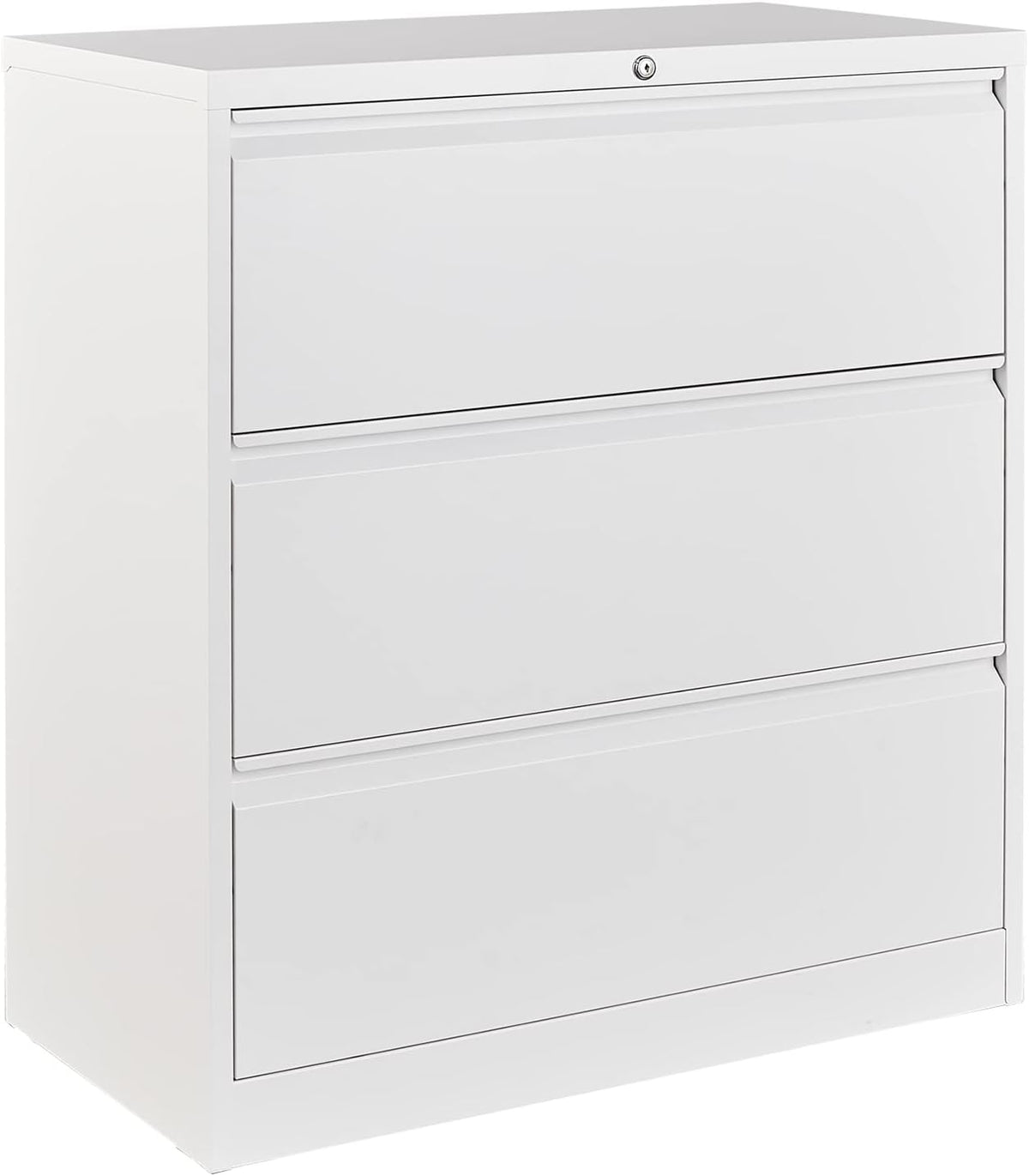 3 Drawer Lockable Metal Filing Cabinet Q63949