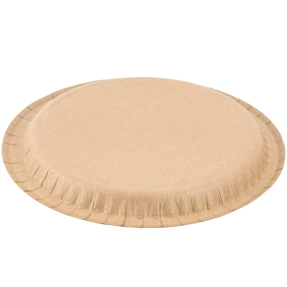 Coated Kraft Paper Plate - 400/Case E686