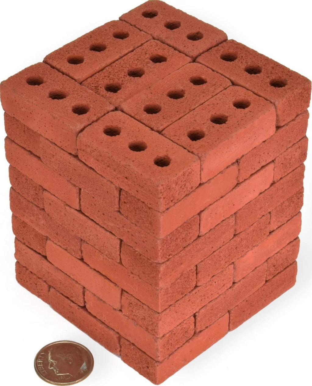 Mini Red Bricks, 1:6 Scale (160 Pack) Pack of 2 Z178915