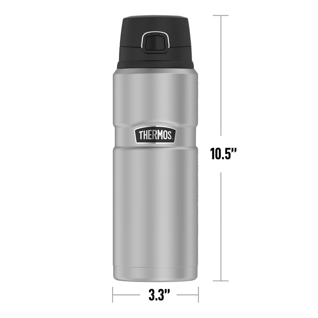 Stainless Steel Drink Bottle, Vacuum insulated, Double Wall, 24oz R579644