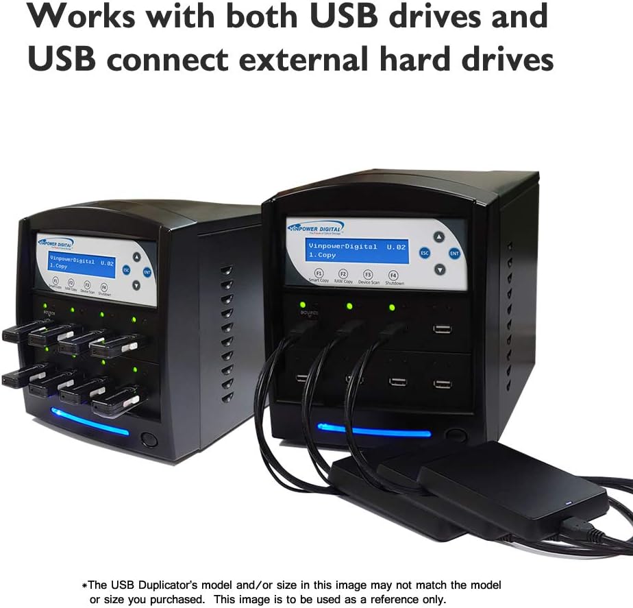 USB Flash Drive Duplicator with 7 Targets C485