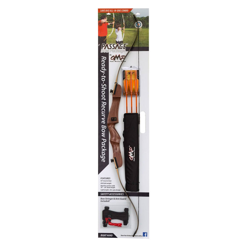 20-lb. 54x22 Recurve Bow Package LH J982557