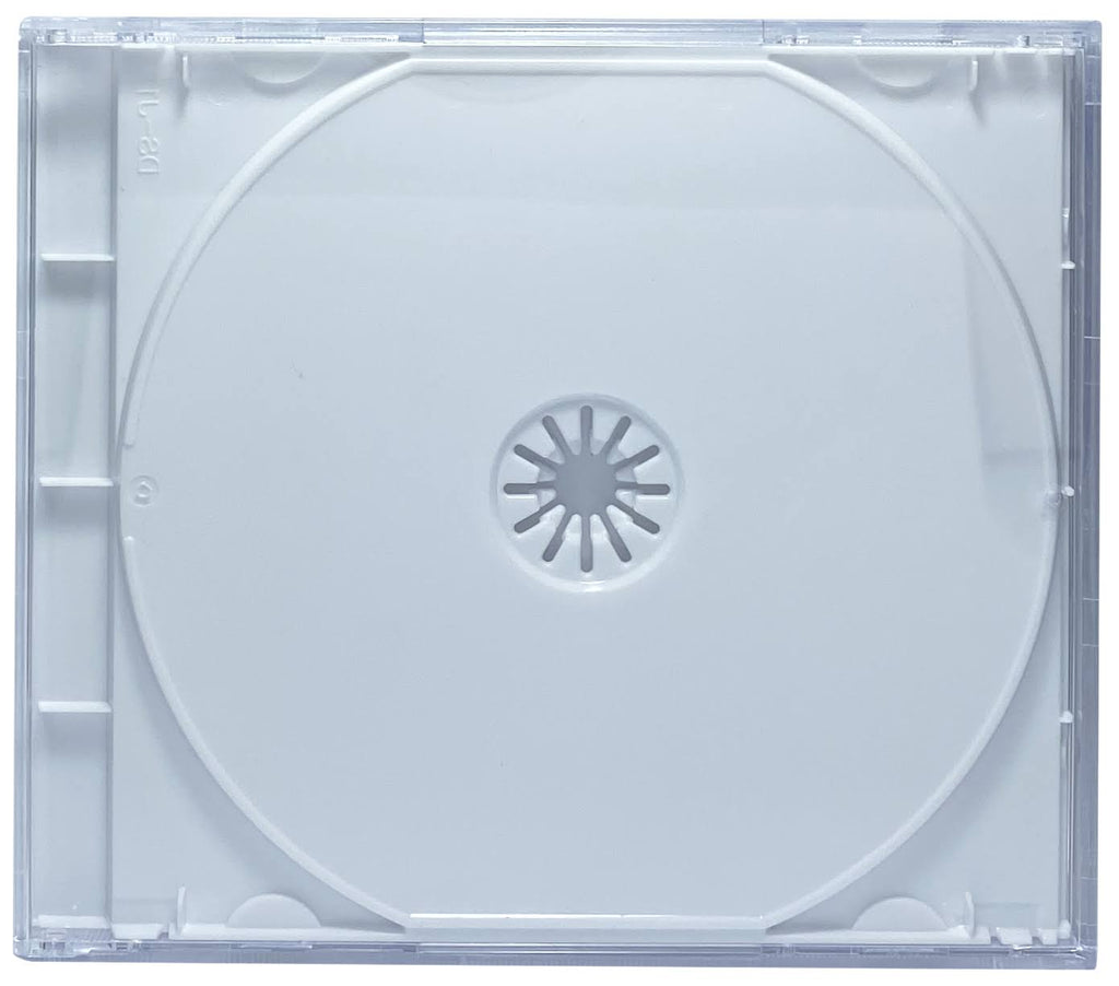 200 Standard White CD Jewel Case K61534