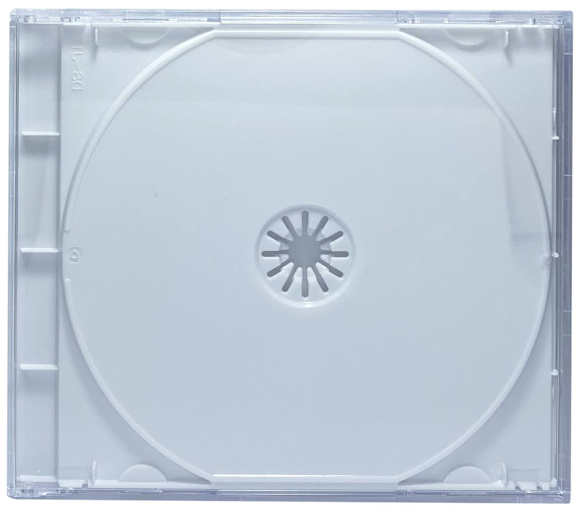 200 Standard White CD Jewel Case K61534