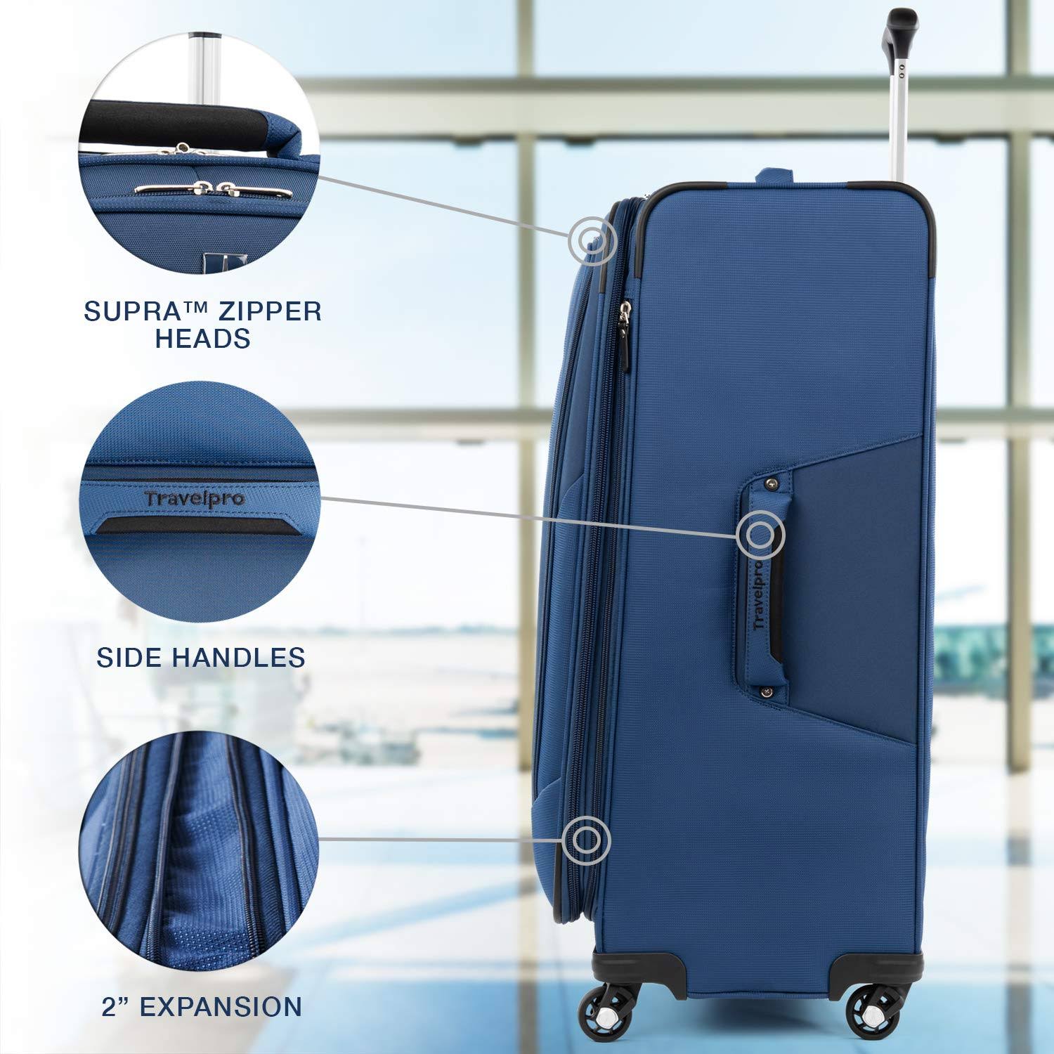 Sapphire Blue Expandable Spinner U340