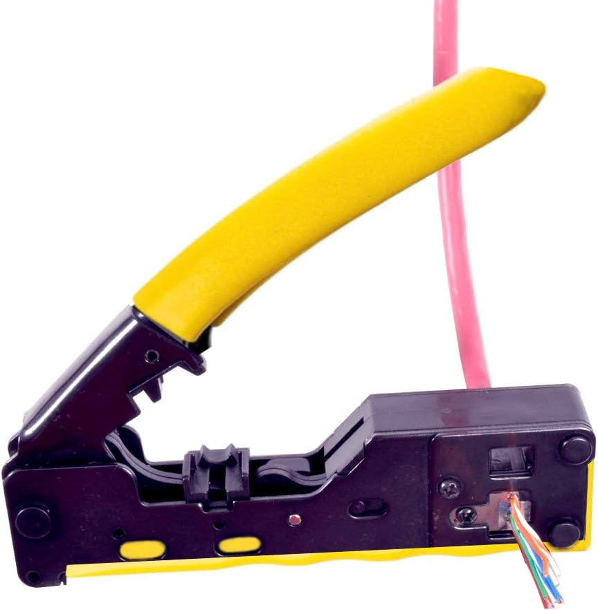 Pass-Through Crimper for UTP/FTP Cable Connector, Pack of 2 X99166