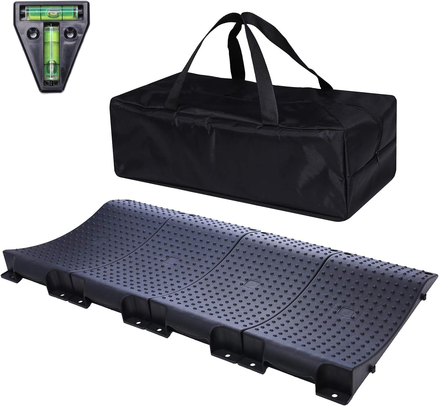 4 Pack Yellow Tire Saver Ramps with Carrying Bag S8270