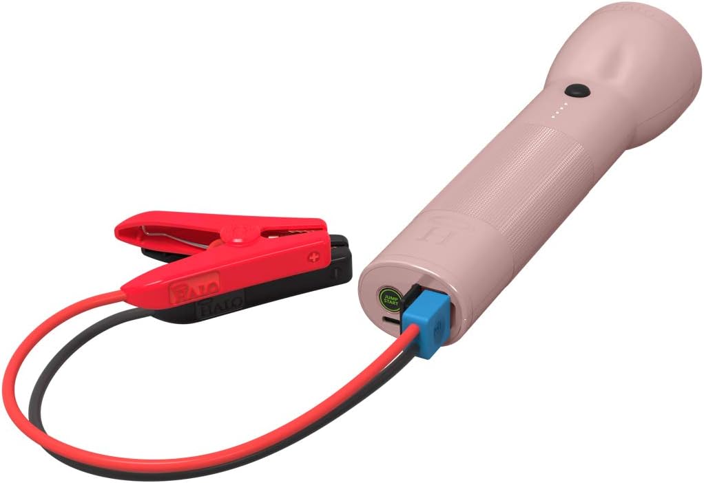 Rechargeable Lithium LED Flashlight with Car Jump Starter and Phone Charger Z8691