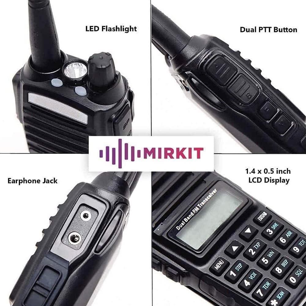 Red 8 Watt Ham Radio with 2800 mAh Battery & Programming Cable C69745