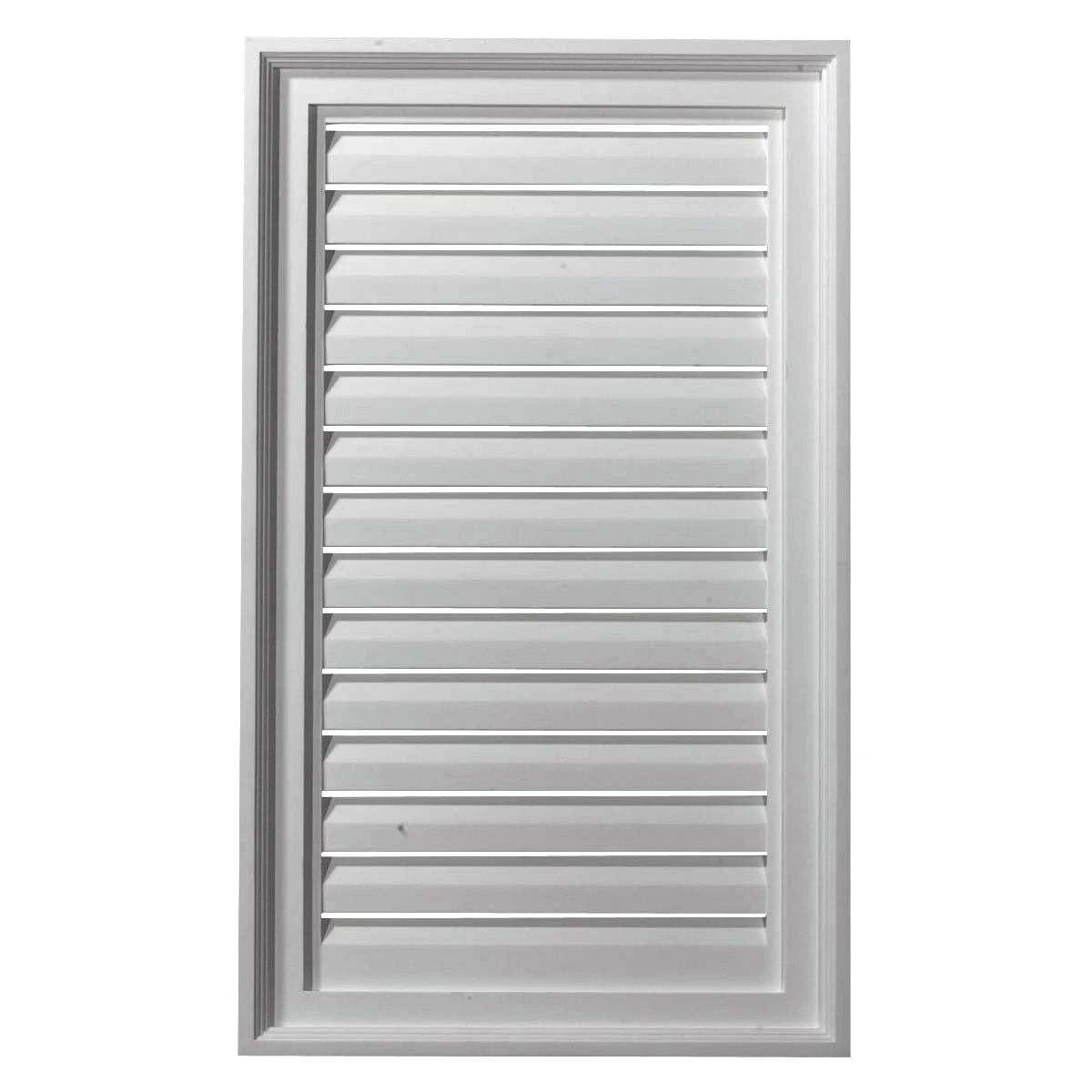 18 inch x 27 inch Urethane Gable Vent Louver B224