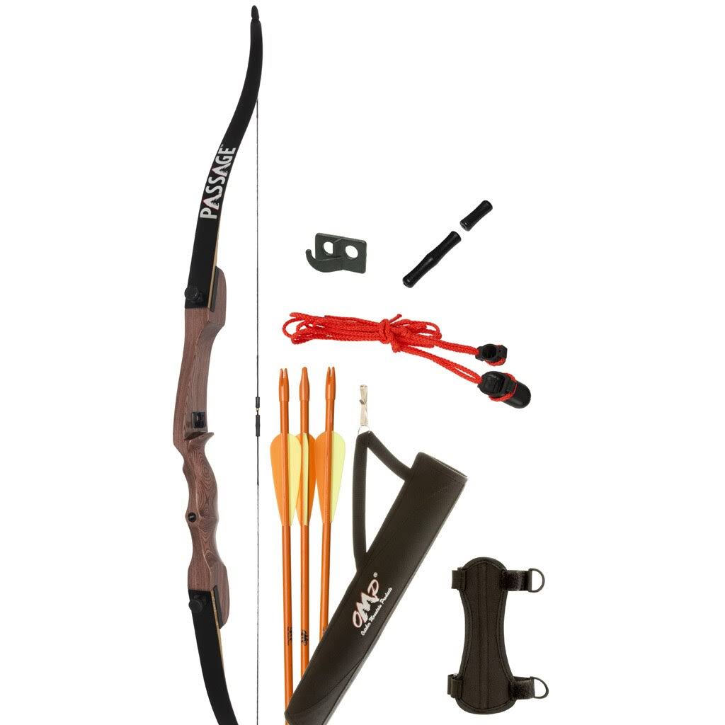 20-lb. 54x22 Recurve Bow Package LH J982557
