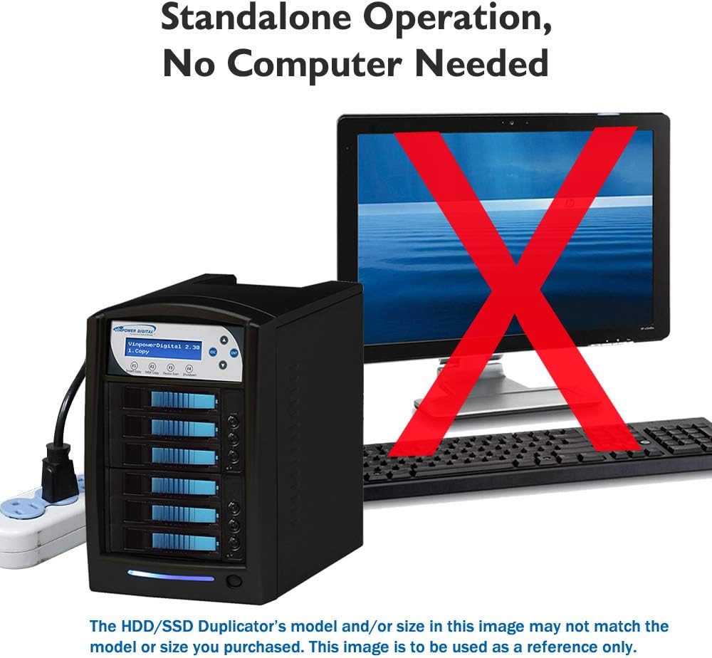1 to 2 SATA Hard Drive Duplicator M3265