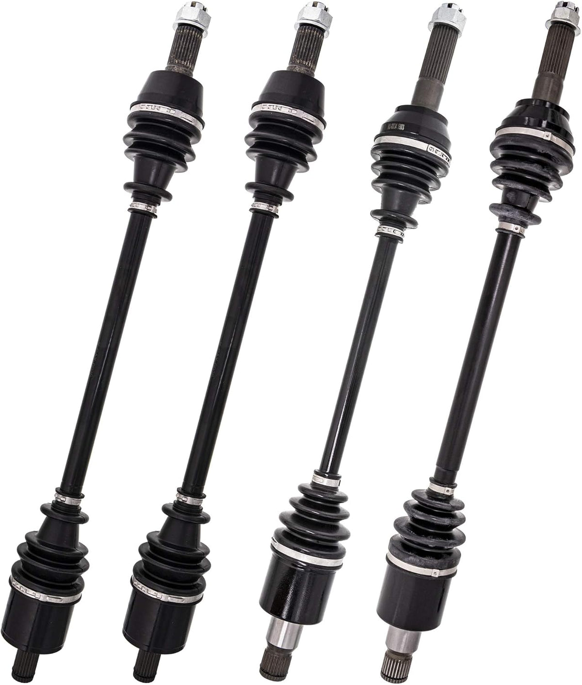 Complete Front and Rear CV Axle Driveshaft Assembly Kit for Polaris RZR 4 / S 800 P417827